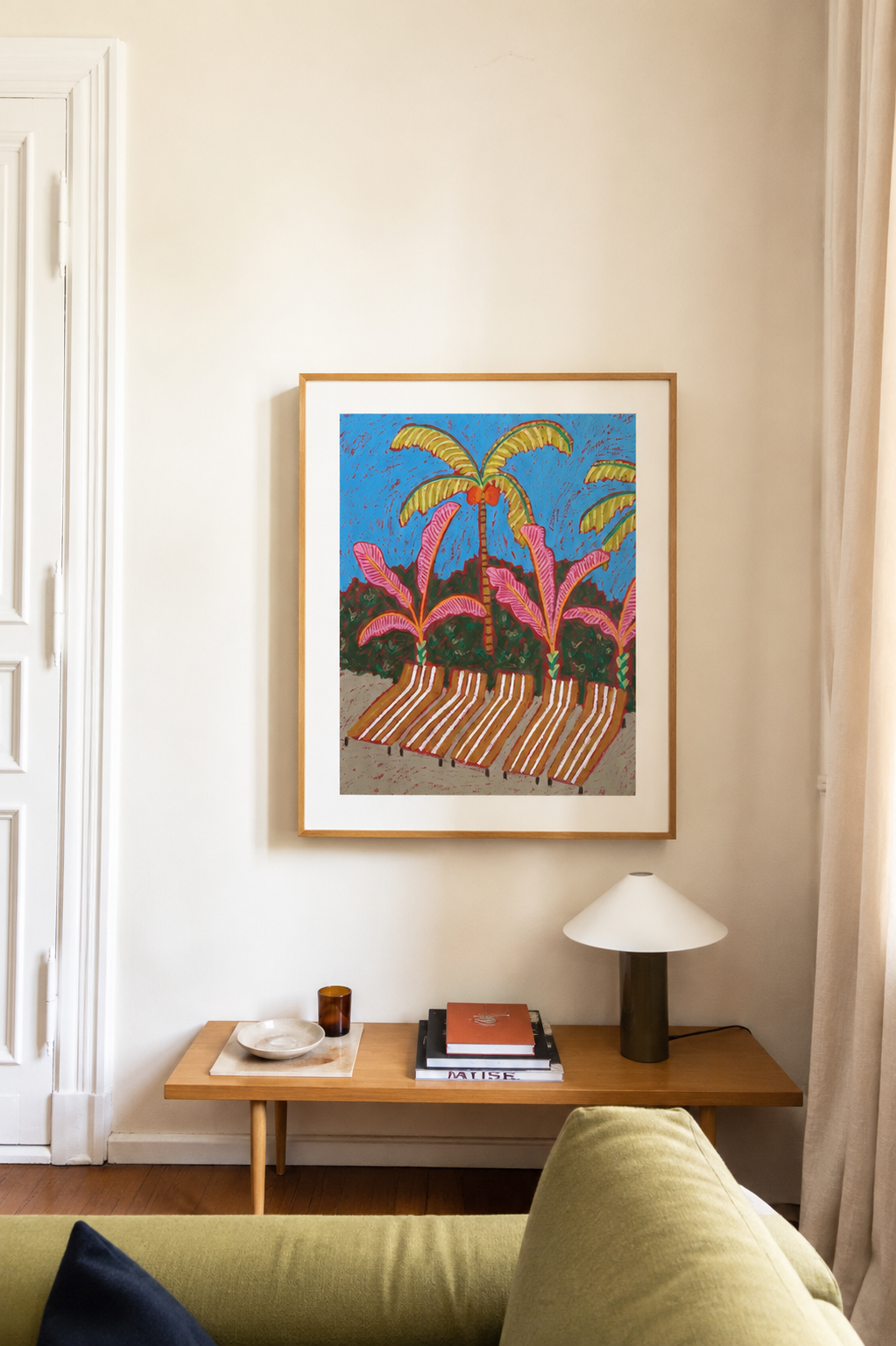 Siesta al sol - print